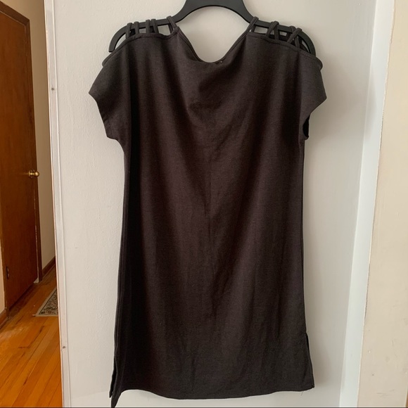 Thyme & Honey Gray T-Shirt Dress - Picture 2 of 5